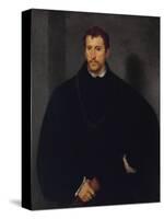 Portrait of an Unknown Man (The Man with Grey Eyes, or The Englishman)-Titian-Stretched Canvas