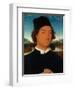 Portrait of an Unknown Man, With Landscape, 1490-Hans Memling-Framed Giclee Print