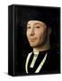 Portrait of an Unknown Man-Antonello da Messina-Framed Stretched Canvas