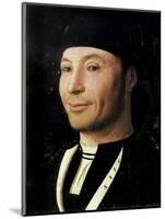 Portrait of an Unknown Man-Antonello da Messina-Mounted Giclee Print