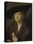 Portrait of an Unknown Man-Albrecht Dürer-Stretched Canvas