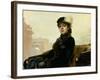 Portrait of an Unknown Woman, 1883-Ivan Nikolaevich Kramskoy-Framed Giclee Print