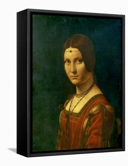 Portrait of an Unknown Woman (La Belle Ferronier), C1490-Leonardo da Vinci-Framed Stretched Canvas