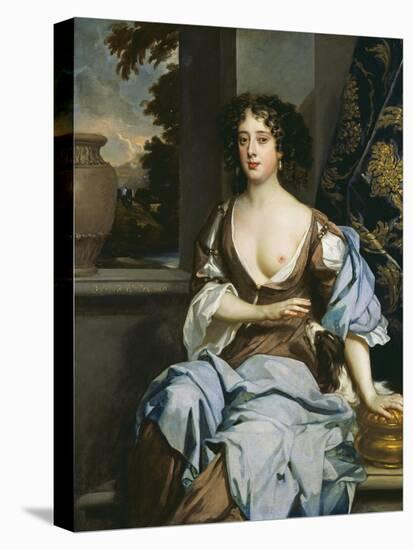 Portrait of an Unknown Woman-Sir Peter Lely-Stretched Canvas