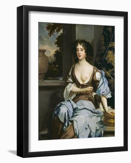 Portrait of an Unknown Woman-Sir Peter Lely-Framed Giclee Print