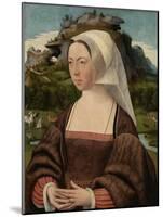 Portrait of an Unknown Woman-Jan Jansz Mostaert-Mounted Art Print