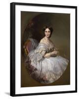 Portrait of Anastasia Ushakova, Née Koni (1824-190)-Ivan Kosmich Makarov-Framed Giclee Print