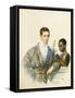 Portrait of Anatole Demidoff-Karl Pavlovich Briullov-Framed Stretched Canvas