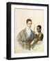 Portrait of Anatole Demidoff-Karl Pavlovich Briullov-Framed Giclee Print