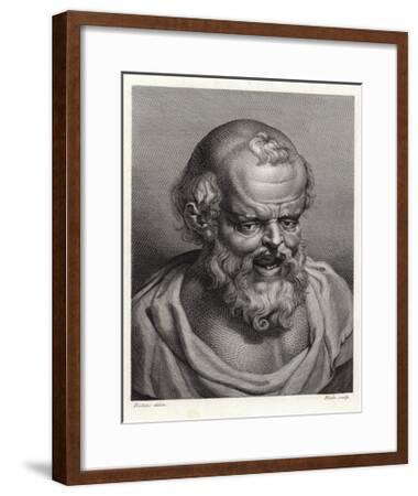 'Portrait of Ancient Greek Philosopher Democritus' Giclee Print - Peter ...