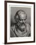 Portrait of Ancient Greek Philosopher Democritus-Peter Paul Rubens-Framed Giclee Print