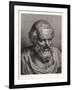 Portrait of Ancient Greek Philosopher Democritus-Peter Paul Rubens-Framed Giclee Print