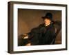 Portrait of Andre Gide (1869-1951), 1912-Jacques Emile Blanche-Framed Giclee Print