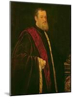 Portrait of Andrea Cappello-Jacopo Robusti Tintoretto-Mounted Giclee Print