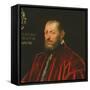 Portrait of Andrea Frizier, Grand Chancellor of Venice-Jacopo Robusti Tintoretto-Framed Stretched Canvas