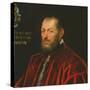 Portrait of Andrea Frizier, Grand Chancellor of Venice-Jacopo Robusti Tintoretto-Stretched Canvas