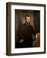 Portrait of Andreas Vesalius-Jacopo Robusti Tintoretto-Framed Giclee Print