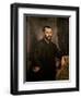 Portrait of Andreas Vesalius-Jacopo Robusti Tintoretto-Framed Giclee Print