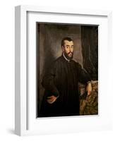 Portrait of Andreas Vesalius-Jacopo Robusti Tintoretto-Framed Giclee Print