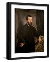 Portrait of Andreas Vesalius-Jacopo Robusti Tintoretto-Framed Giclee Print