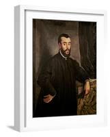 Portrait of Andreas Vesalius-Jacopo Robusti Tintoretto-Framed Giclee Print