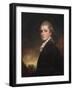 Portrait of Andrew Berkeley Drummond, 1781-George Romney-Framed Giclee Print