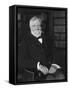 Portrait of Andrew Carnegie Seated in a Library-Stocktrek Images-Framed Stretched Canvas