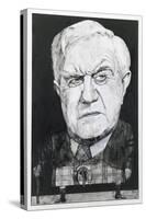 Portrait of Andrew Cruickshank, Illustration for 'The Sunday Times'-Barry Fantoni-Stretched Canvas