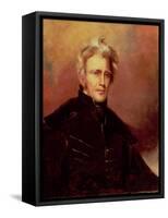 Portrait of Andrew Jackson, 1858-Thomas Sully-Framed Stretched Canvas