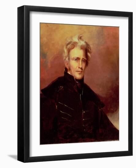 Portrait of Andrew Jackson, 1858-Thomas Sully-Framed Giclee Print