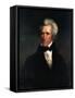 Portrait of Andrew Jackson-null-Framed Stretched Canvas