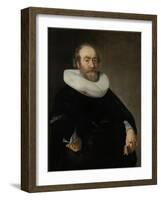 Portrait of Andries Bicker-Bartholomeus Van Der Helst-Framed Art Print