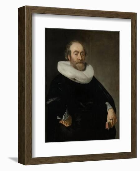 Portrait of Andries Bicker-Bartholomeus Van Der Helst-Framed Art Print