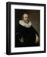 Portrait of Andries Bicker-Bartholomeus Van Der Helst-Framed Art Print