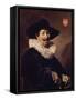 Portrait of Andries Van Der Horn, 1638-Frans Hals-Framed Stretched Canvas