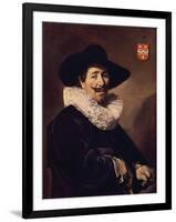 Portrait of Andries Van Der Horn, 1638-Frans Hals-Framed Premium Giclee Print