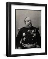 Portrait of Ange Laurent Giovanninelli (1837-1903), French general-French Photographer-Framed Giclee Print