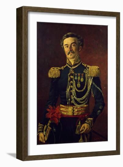 Portrait of Angel Pacheco-null-Framed Giclee Print