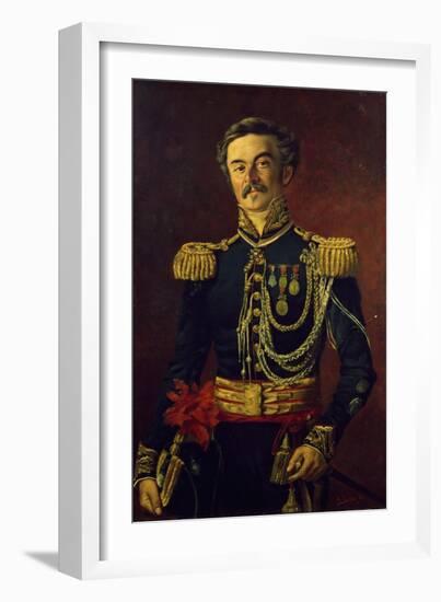 Portrait of Angel Pacheco-null-Framed Giclee Print