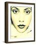 Portrait of Angela Mengoa in Monotone Color-Alaya Gadeh-Framed Photographic Print