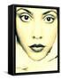 Portrait of Angela Mengoa in Monotone Color-Alaya Gadeh-Framed Stretched Canvas