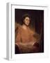 Portrait of Angele Delasalle-Jean Joseph Benjamin Constant-Framed Giclee Print