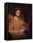 Portrait of Angele Delasalle-Jean Joseph Benjamin Constant-Framed Stretched Canvas