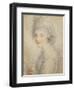 Portrait of Angelica Kauffman-Francesco Bartolozzi-Framed Giclee Print