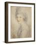 Portrait of Angelica Kauffman-Francesco Bartolozzi-Framed Giclee Print