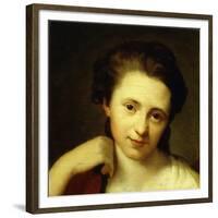 Portrait of Angelica Kauffmann, Bust Length-Anton von Maron-Framed Giclee Print