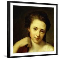 Portrait of Angelica Kauffmann, Bust Length-Anton von Maron-Framed Giclee Print