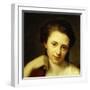 Portrait of Angelica Kauffmann, Bust Length-Anton von Maron-Framed Giclee Print