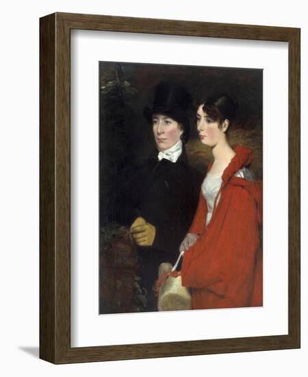 Portrait of Ann Et Mary Constable by John Constable-null-Framed Giclee Print