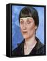 Portrait of Anna Akhmatova, 1922-Kuz'ma Petrov-Vodkin-Framed Stretched Canvas